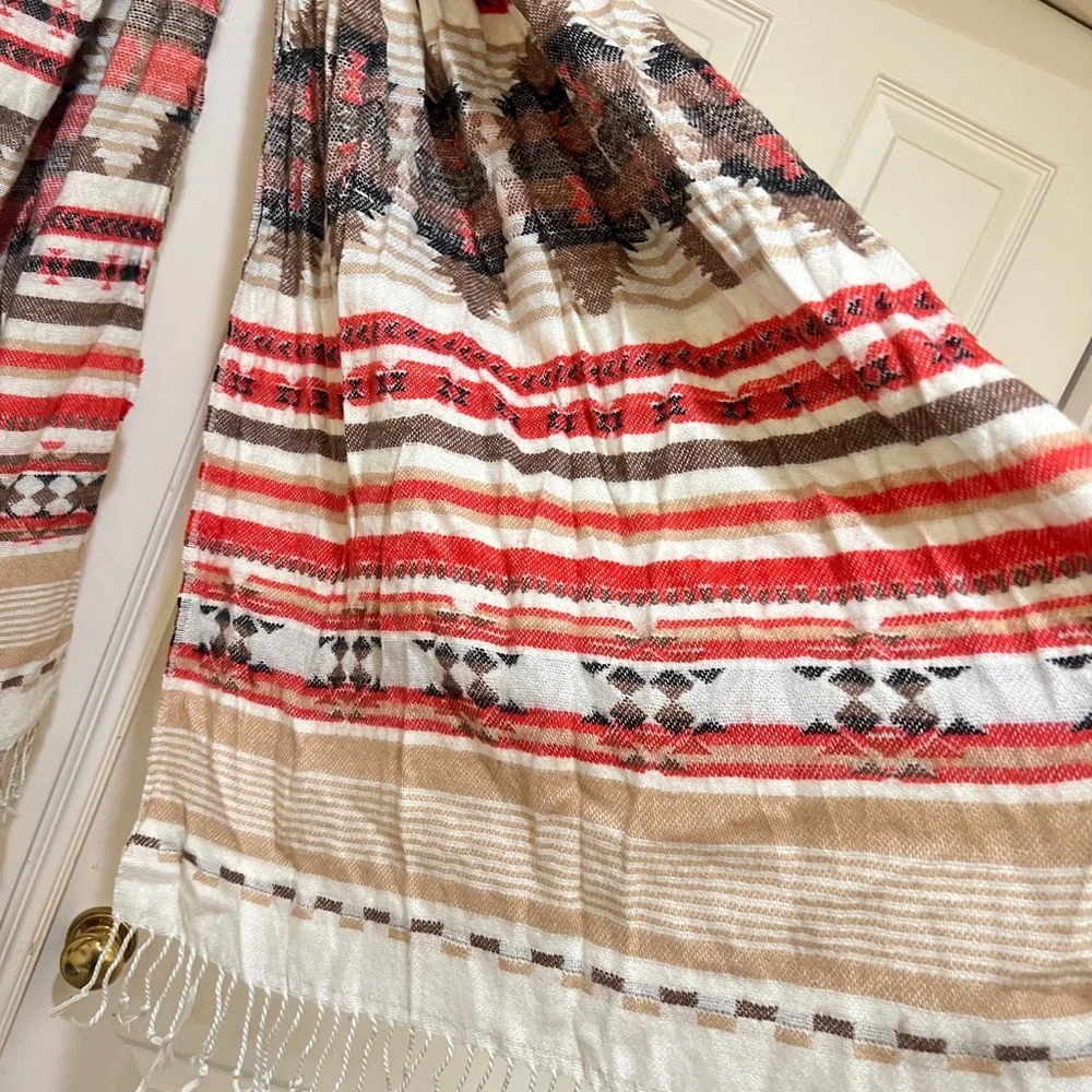 Unbranded Aztec south western super‎ large Scarf tribal boho fall winter fashion